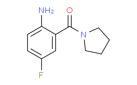 CAS No. 1094290-32-0, (2-Amino-5-fluorophenyl)(pyrrolidin-1-yl)methanone