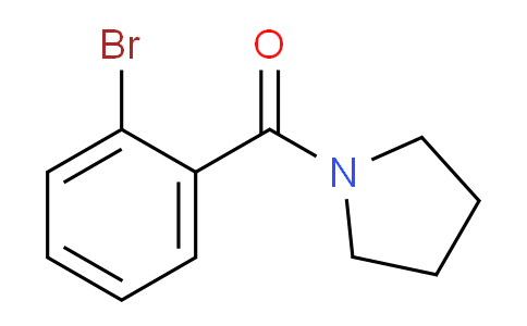 CAS No. 124461-27-4, (2-Bromophenyl)(pyrrolidin-1-yl)methanone