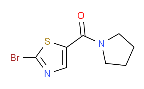 CAS No. 877675-06-4, (2-Bromothiazol-5-yl)(pyrrolidin-1-yl)methanone