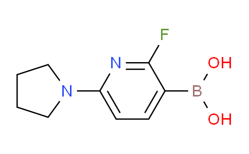 CAS No. 2132382-87-5, (2-Fluoro-6-(pyrrolidin-1-yl)pyridin-3-yl)boronic acid