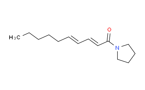 CAS No. 78910-33-5, (2E,4E)-1-(Pyrrolidin-1-yl)deca-2,4-dien-1-one