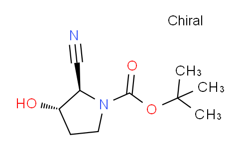CAS No. 1946010-83-8, (2R,3S)-tert-Butyl 2-cyano-3-hydroxypyrrolidine-1-carboxylate