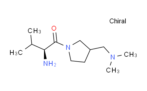 CAS No. 1354025-13-0, (2S)-2-Amino-1-(3-((dimethylamino)methyl)pyrrolidin-1-yl)-3-methylbutan-1-one