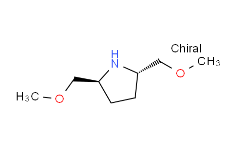 CAS No. 93621-94-4, (2S,5S)-2,5-Bis(methoxymethyl)pyrrolidine