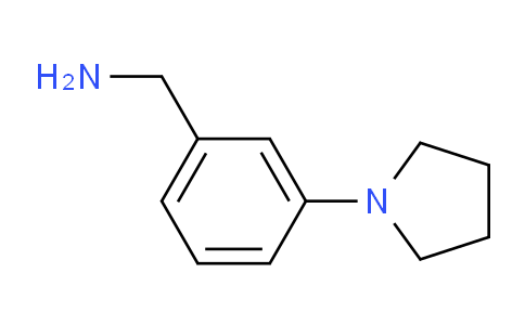 CAS No. 175696-70-5, (3-(Pyrrolidin-1-yl)phenyl)methanamine