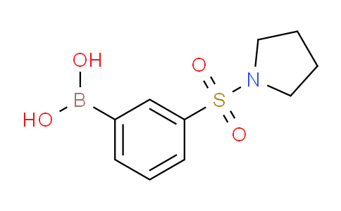 CAS No. 871329-61-2, (3-(Pyrrolidin-1-ylsulfonyl)phenyl)boronic acid