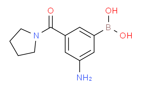 CAS No. 2096336-11-5, (3-Amino-5-(pyrrolidine-1-carbonyl)phenyl)boronic acid