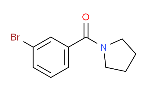 CAS No. 346721-91-3, (3-Bromophenyl)(pyrrolidin-1-yl)methanone