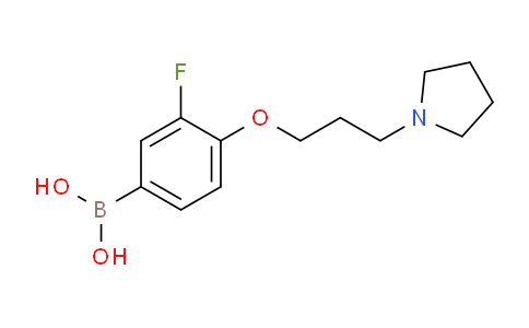 CAS No. 944279-29-2, (3-fluoro-4-(3-(pyrrolidin-1-yl)propoxy)phenyl)boronic acid
