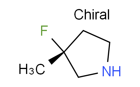 CAS No. 1637430-83-1, (3R)-3-Fluoro-3-methylpyrrolidine