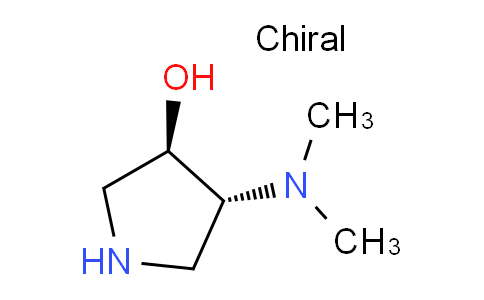 CAS No. 1033718-81-8, (3R,4R)-4-(Dimethylamino)pyrrolidin-3-ol