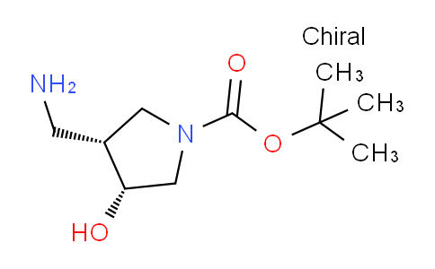 CAS No. 1002108-56-6, (3R,4R)-tert-Butyl 3-(aminomethyl)-4-hydroxypyrrolidine-1-carboxylate