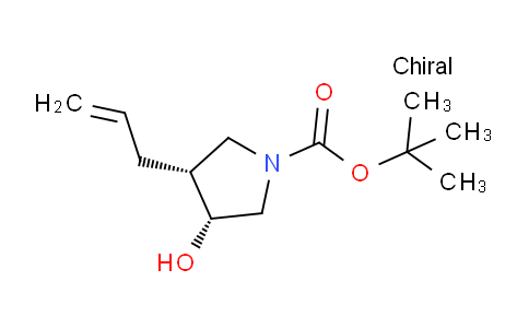 CAS No. 1932511-13-1, (3R,4R)-tert-Butyl 3-allyl-4-hydroxypyrrolidine-1-carboxylate