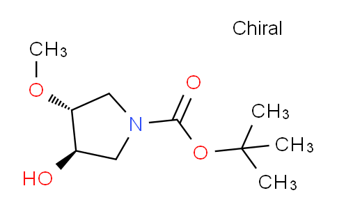 CAS No. 1864003-19-9, (3R,4R)-tert-Butyl 3-hydroxy-4-methoxypyrrolidine-1-carboxylate