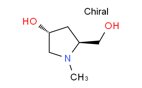 CAS No. 107797-60-4, (3R,5S)-5-(Hydroxymethyl)-1-methylpyrrolidin-3-ol