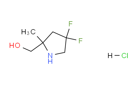 CAS No. 1823319-70-5, (4,4-Difluoro-2-methylpyrrolidin-2-yl)methanol hydrochloride