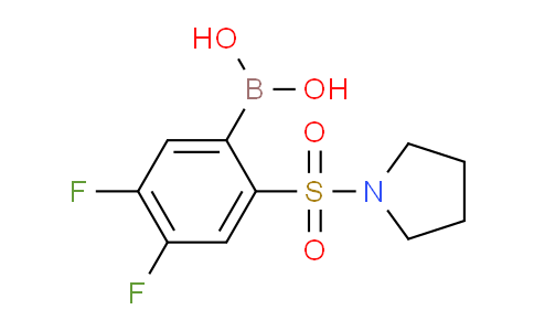 CAS No. 1704066-91-0, (4,5-Difluoro-2-(pyrrolidin-1-ylsulfonyl)phenyl)boronic acid