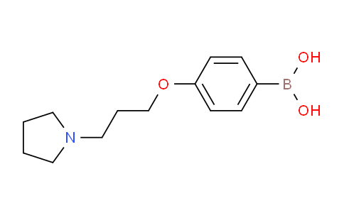 CAS No. 1003028-33-8, (4-(3-(pyrrolidin-1-yl)propoxy)phenyl)boronic acid