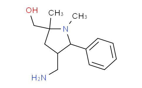 CAS No. 1052611-74-1, (4-(Aminomethyl)-1,2-dimethyl-5-phenylpyrrolidin-2-yl)methanol