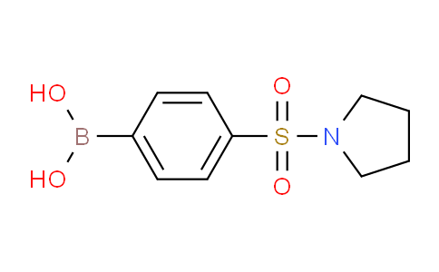 CAS No. 486422-57-5, (4-(Pyrrolidin-1-ylsulfonyl)phenyl)boronic acid