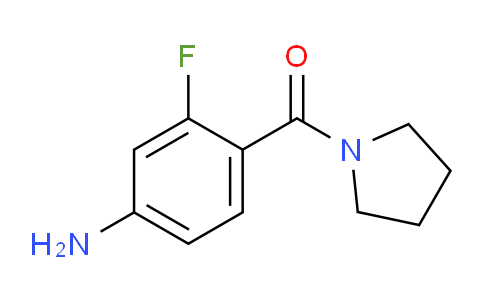 CAS No. 209960-86-1, (4-Amino-2-fluorophenyl)(pyrrolidin-1-yl)methanone