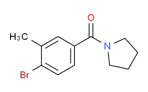 CAS No. 149105-15-7, (4-Bromo-3-methylphenyl)(pyrrolidin-1-yl)methanone