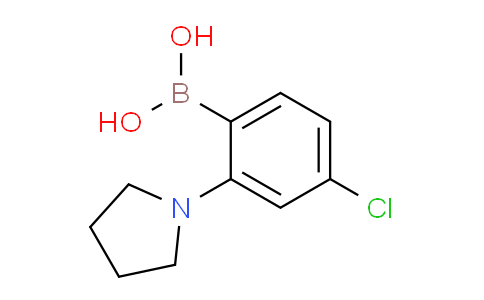 CAS No. 2096330-86-6, (4-Chloro-2-(pyrrolidin-1-yl)phenyl)boronic acid