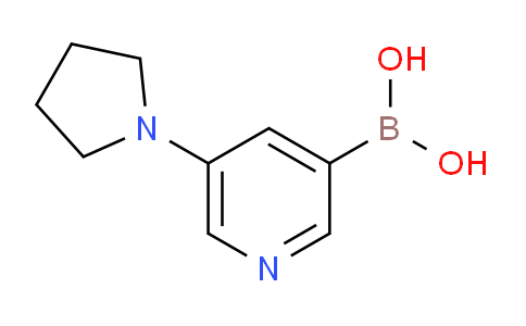 CAS No. 1218790-56-7, (5-(Pyrrolidin-1-yl)pyridin-3-yl)boronic acid
