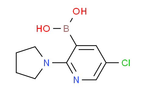 CAS No. 2096332-02-2, (5-Chloro-2-(pyrrolidin-1-yl)pyridin-3-yl)boronic acid