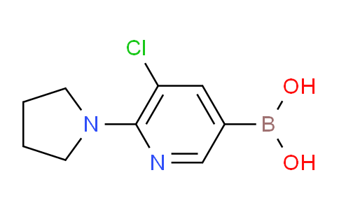 CAS No. 1704121-31-2, (5-chloro-6-(pyrrolidin-1-yl)pyridin-3-yl)boronic acid