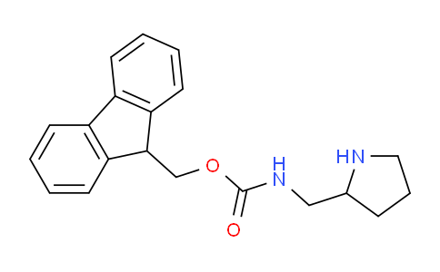 CAS No. 1131622-58-6, (9H-Fluoren-9-yl)methyl (pyrrolidin-2-ylmethyl)carbamate
