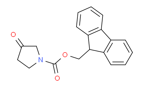 CAS No. 672310-12-2, (9H-Fluoren-9-yl)methyl 3-oxopyrrolidine-1-carboxylate