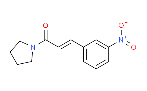 CAS No. 1426293-57-3, (E)-3-(3-Nitrophenyl)-1-(pyrrolidin-1-yl)prop-2-en-1-one