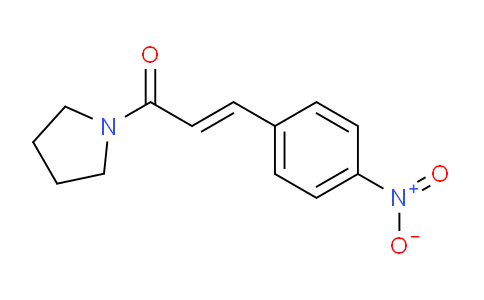 CAS No. 112601-98-6, (E)-3-(4-Nitrophenyl)-1-(pyrrolidin-1-yl)prop-2-en-1-one