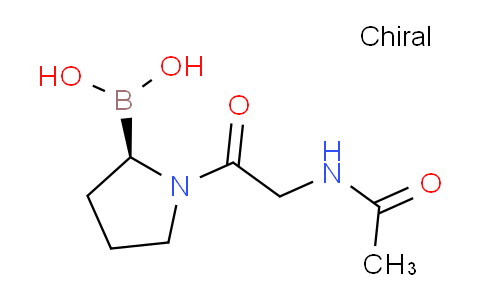 CAS No. 915283-78-2, (R)-(1-(2-Acetamidoacetyl)pyrrolidin-2-yl)boronic acid