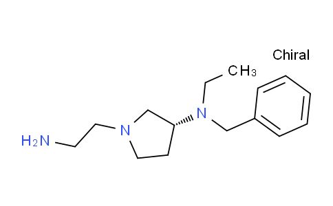 CAS No. 1354003-63-6, (R)-1-(2-Aminoethyl)-N-benzyl-N-ethylpyrrolidin-3-amine