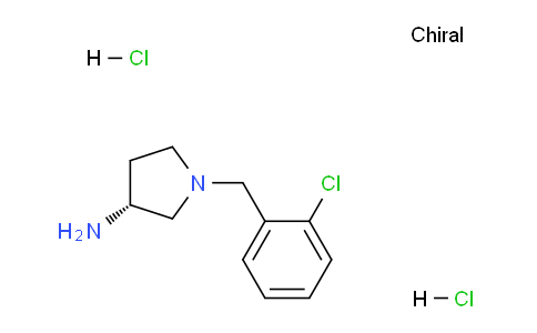 CAS No. 1286208-09-0, (R)-1-(2-Chlorobenzyl)pyrrolidin-3-amine dihydrochloride