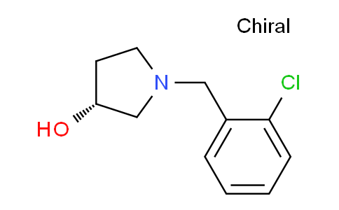 CAS No. 1264036-08-9, (R)-1-(2-Chlorobenzyl)pyrrolidin-3-ol