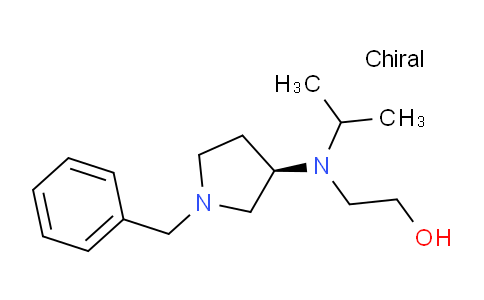 CAS No. 1354002-57-5, (R)-2-((1-Benzylpyrrolidin-3-yl)(isopropyl)amino)ethanol