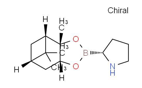 CAS No. 684208-20-6, (R)-2-((3aS,4S,6S,7aR)-3a,5,5-Trimethylhexahydro-4,6-methanobenzo[d][1,3,2]dioxaborol-2-yl)pyrrolidine