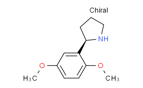 1213082-45-1 | (R)-2-(2,5-Dimethoxyphenyl)pyrrolidine