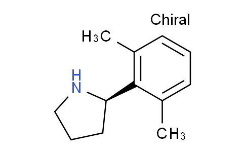 CAS No. 1213546-22-5, (R)-2-(2,6-Dimethylphenyl)pyrrolidine