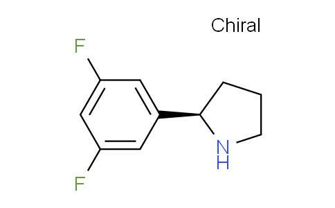 CAS No. 1241683-70-4, (R)-2-(3,5-Difluorophenyl)pyrrolidine