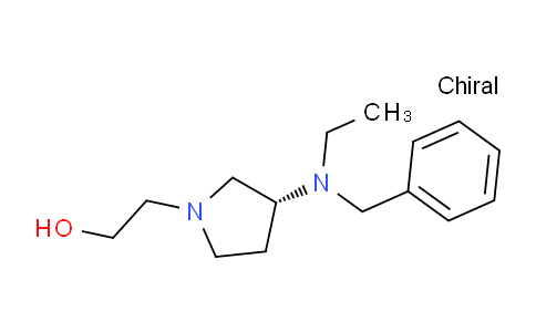 CAS No. 1353993-66-4, (R)-2-(3-(Benzyl(ethyl)amino)pyrrolidin-1-yl)ethanol