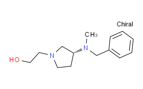 CAS No. 1353997-85-9, (R)-2-(3-(Benzyl(methyl)amino)pyrrolidin-1-yl)ethanol