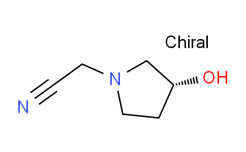 CAS No. 1260608-55-6, (R)-2-(3-Hydroxypyrrolidin-1-yl)acetonitrile