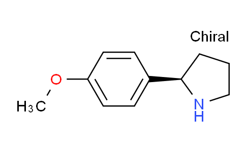 CAS No. 154777-21-6, (R)-2-(4-Methoxyphenyl)pyrrolidine