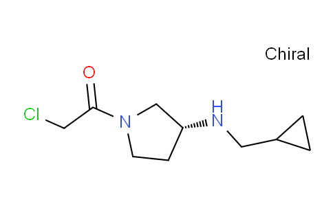 CAS No. 1354010-28-8, (R)-2-Chloro-1-(3-((cyclopropylmethyl)amino)pyrrolidin-1-yl)ethanone