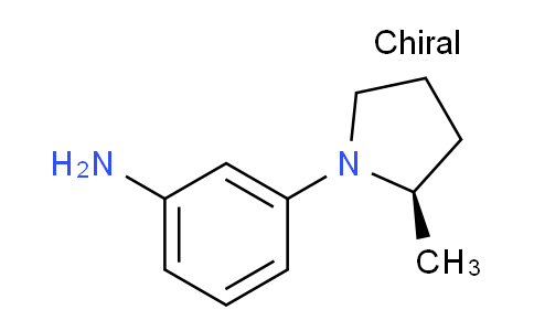 CAS No. 1427514-94-0, (R)-3-(2-Methylpyrrolidin-1-yl)aniline