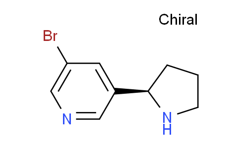CAS No. 83023-56-7, (R)-3-Bromo-5-(pyrrolidin-2-yl)pyridine